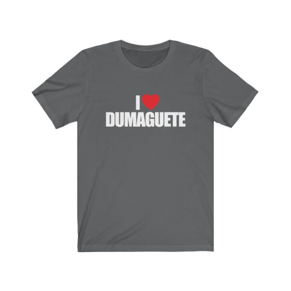 "I Love Dumaguete" (White Letterings) Unisex Jersey Short Sleeve Tee - Image 3