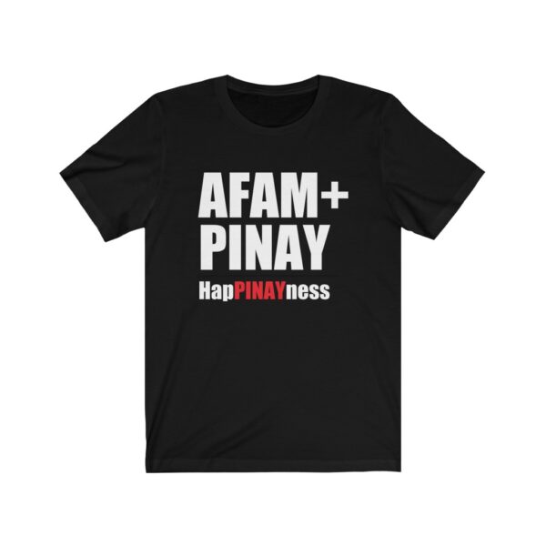 "Afam + Pinay" (White Letterings) Unisex Jersey Short Sleeve Tee