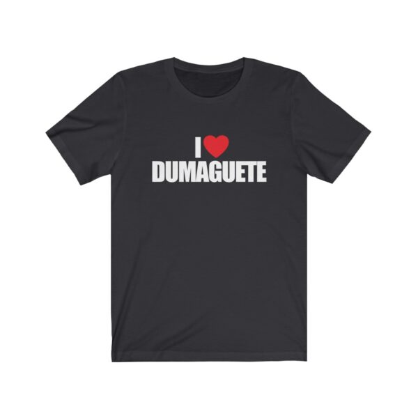 "I Love Dumaguete" (White Letterings) Unisex Jersey Short Sleeve Tee - Image 2