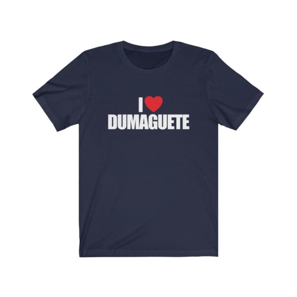 "I Love Dumaguete" (White Letterings) Unisex Jersey Short Sleeve Tee - Image 4