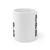 "I Love Filipinas" Ceramic Mug 11oz - Image 2