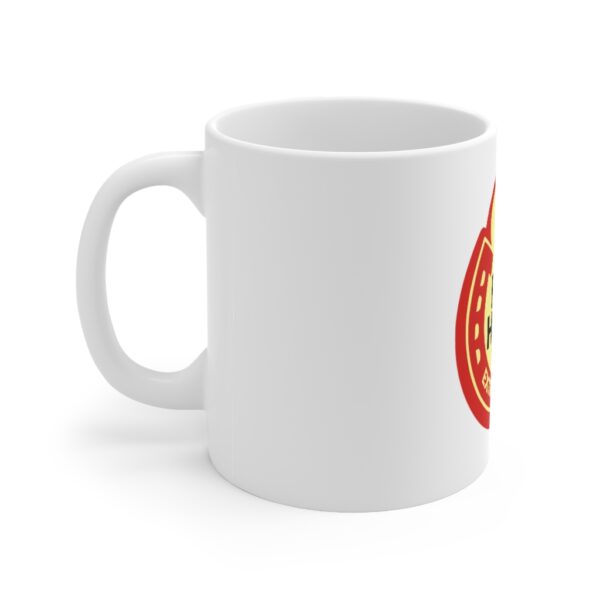 "Red Hoes" Ceramic Mug 11oz - Image 2