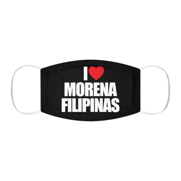 "I Love Morena" Snug-Fit Polyester Face Mask - Image 2