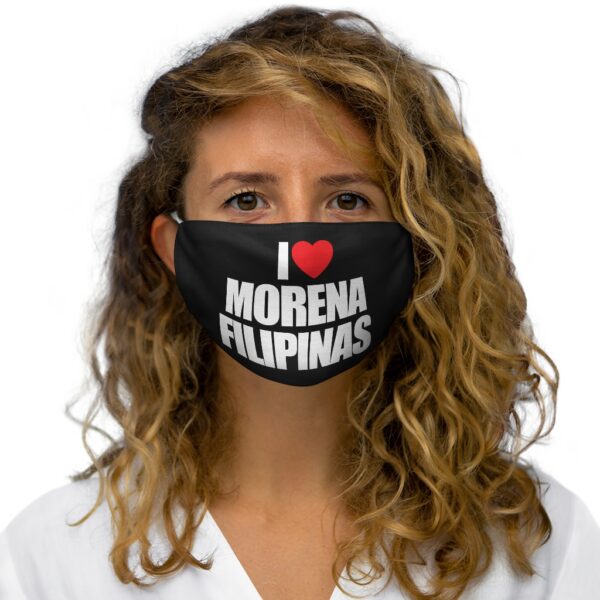 "I Love Morena" Snug-Fit Polyester Face Mask - Image 4