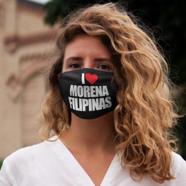 "I Love Morena" Snug-Fit Polyester Face Mask - Image 6