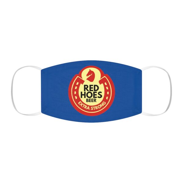 Face Mask "Red Hoes Beer" Snug-Fit Polyester Face Mask - Image 2